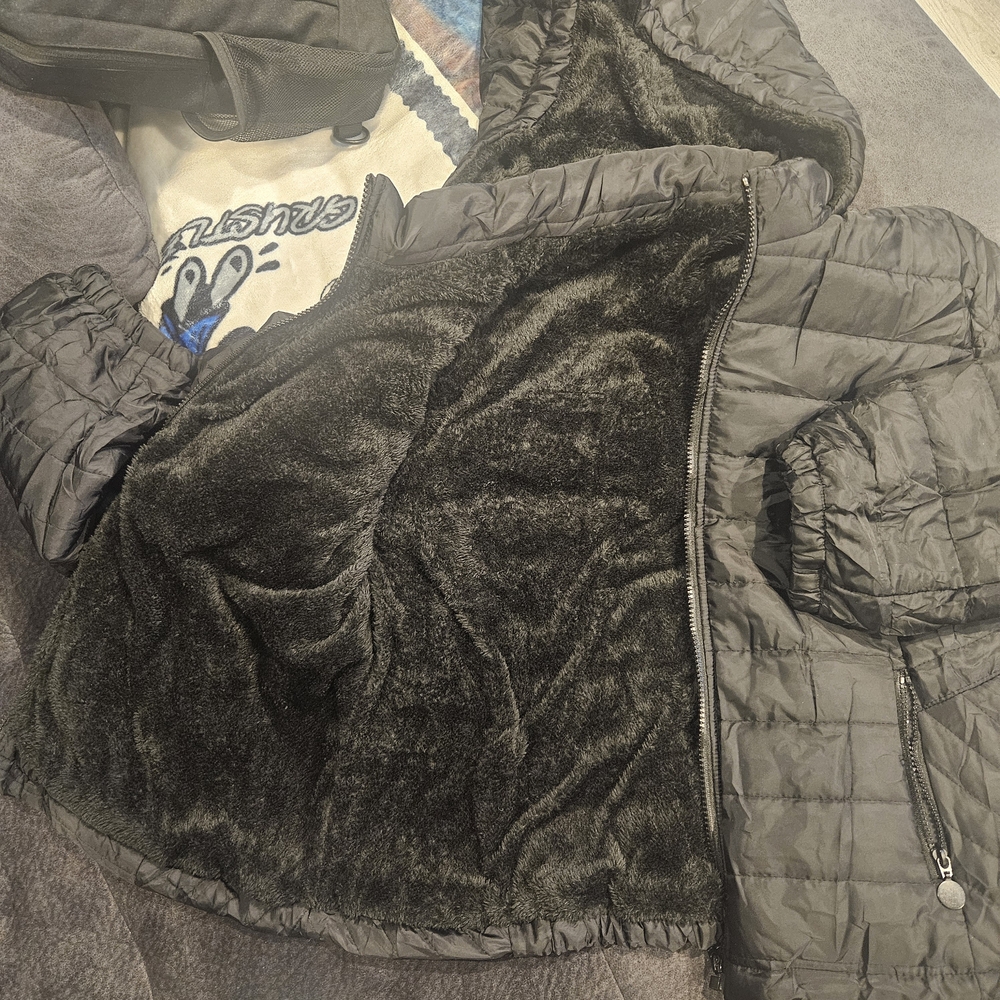 Zara Black Puffer Jacket - Picture 2 of 3
